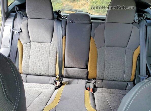 JF2GUSGD8T8208870 2026 SUBARU CROSSTREK Black Вид задніх сидінь