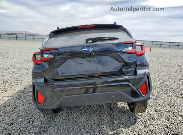 JF2GUSGD8T8208870 2026 SUBARU CROSSTREK Black Вид ззаду