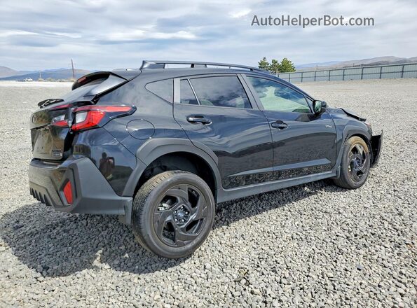 JF2GUSGD8T8208870 2026 SUBARU CROSSTREK Black Задня права чверть
