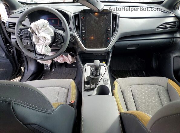 JF2GUSGD8T8208870 2026 SUBARU CROSSTREK Black Вид панелі приладів