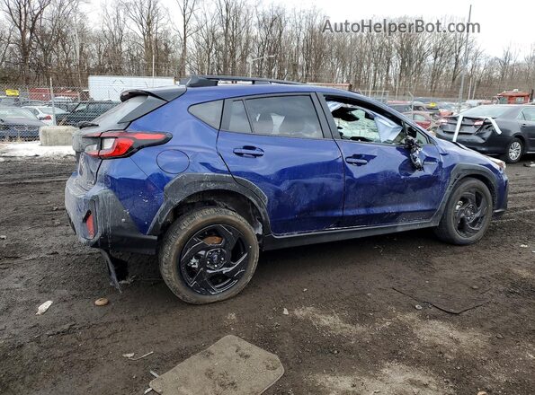 JF2GUSGD8T8209856 2026 SUBARU CROSSTREK Синий Задняя правая четверть