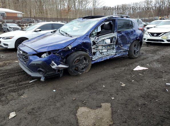 JF2GUSGD8T8209856 2026 SUBARU CROSSTREK Синий Передняя левая четверть