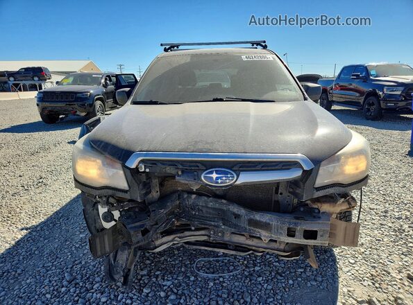JF2SJAAC1HG573224 2017 SUBARU FORESTER Черный Вид спереди