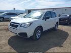 2017 Subaru Forester 2.5i White vin: JF2SJAAC4HH805146