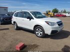 2017 Subaru Forester 2.5i White vin: JF2SJAAC4HH805146