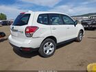 2017 Subaru Forester 2.5i White vin: JF2SJAAC4HH805146