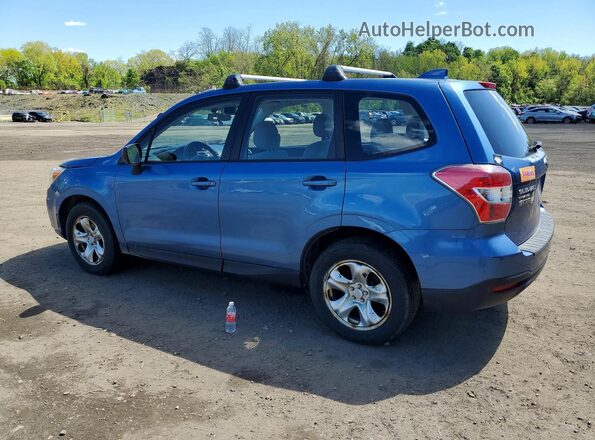 JF2SJAAC5GG484092 2016 SUBARU FORESTER 2.5 Blue Tył lewy