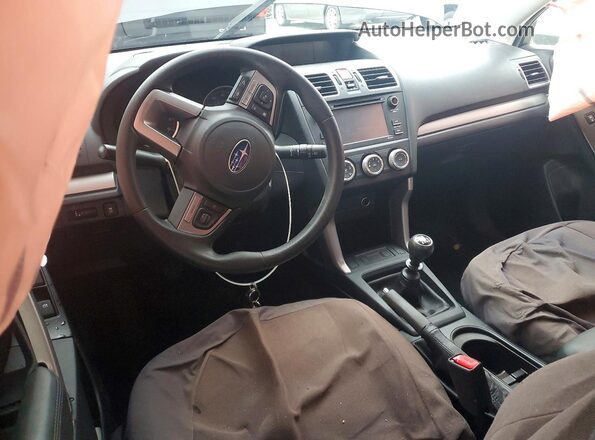 JF2SJAAC5HG595680 2017 SUBARU FORESTER Черный Вид салона спереди