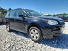 2017 Subaru Forester 2.5i Черный vin: JF2SJAAC7HH505598