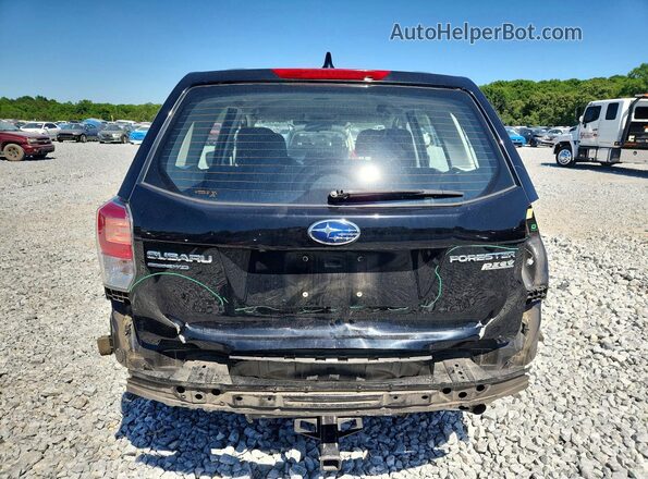 JF2SJAAC7HH505598 2017 SUBARU FORESTER Черный Вид сзади