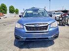 2018 Subaru Forester 2.5i Синий vin: JF2SJAAC8JH433834