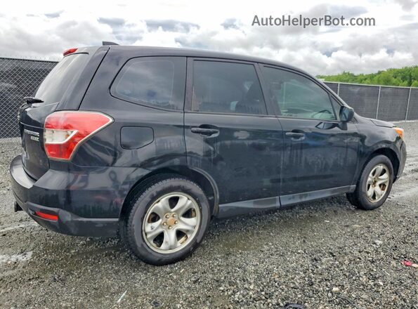 JF2SJAAC9GG401585 2016 SUBARU FORESTER Black Հետևի աջ