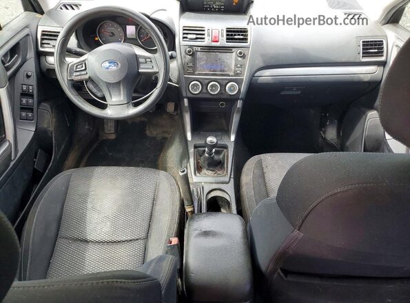 JF2SJAAC9GG401585 2016 SUBARU FORESTER Black Առջևի վահանակի տեսք