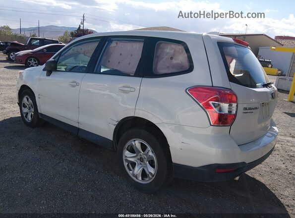 JF2SJAAC9GH480430 2016 SUBARU FORESTER White Tył lewy
