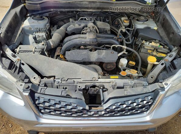 JF2SJABC0GH469721 2016 SUBARU FORESTER Серебряный Вид задней части салона