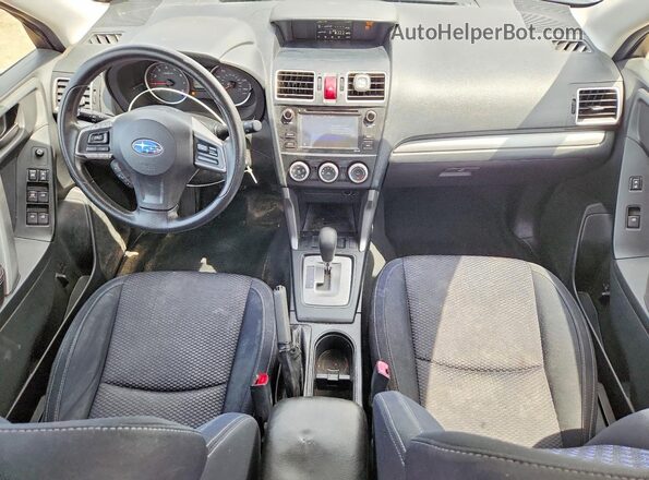 JF2SJABC0GH469721 2016 SUBARU FORESTER Серебряный Вид панели приборов