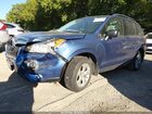 2016 Subaru Forester 2.5i Синий vin: JF2SJABC0GH482601