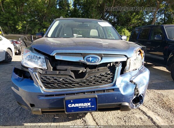 JF2SJABC0GH482601 2016 SUBARU FORESTER Синий Вид щитка приборов