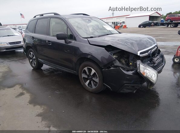 JF2SJABC0HH489341 2017 SUBARU FORESTER 2.5 Серый Передняя правая четверть