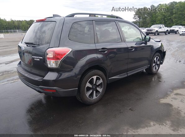 JF2SJABC0HH489341 2017 SUBARU FORESTER 2.5 Серый Задняя правая четверть