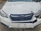 2018 Subaru Forester 2.5i Белый vin: JF2SJABC0JH518309