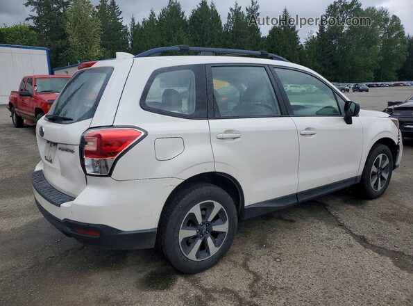 JF2SJABC0JH518309 2018 SUBARU FORESTER Белый Задняя правая четверть