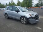 2018 Subaru Forester 2.5i Silver vin: JF2SJABC0JH530184