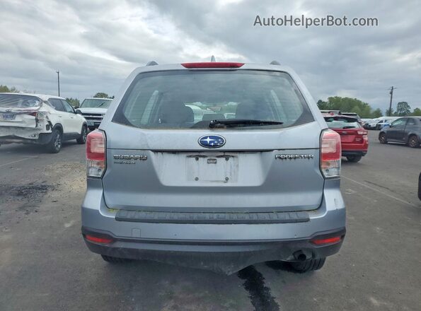 JF2SJABC0JH530184 2018 SUBARU FORESTER 2.5 Silver Widok z tyłu