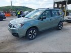 2018 Subaru Forester 2.5i Зеленый vin: JF2SJABC1JH549844