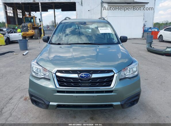 JF2SJABC1JH549844 2018 SUBARU FORESTER Зеленый Вид задней части салона