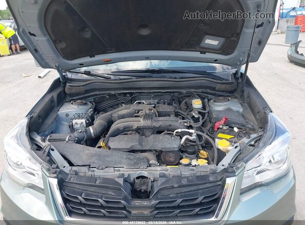 JF2SJABC1JH549844 2018 SUBARU FORESTER Зеленый Вид сзади