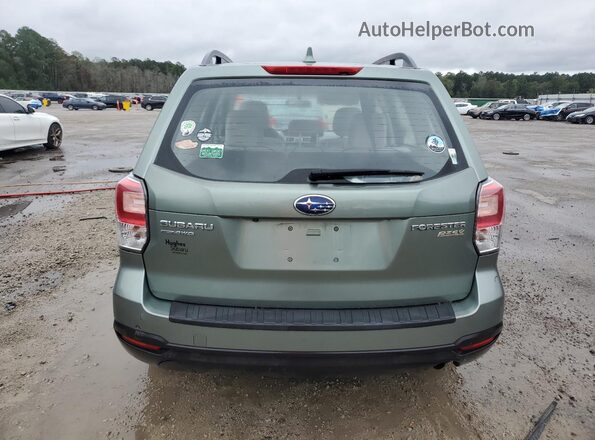 JF2SJABC2HH406721 2017 SUBARU FORESTER 2.5 Green Rear view