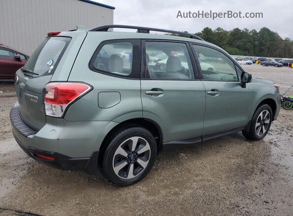 JF2SJABC2HH406721 2017 SUBARU FORESTER 2.5 Green Rear right