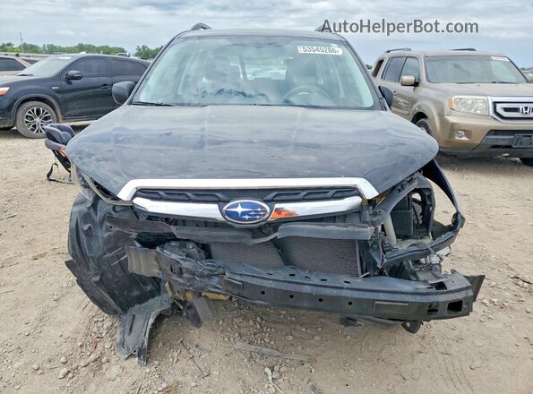 JF2SJABC2HH576061 2017 SUBARU FORESTER Черный Вид спереди