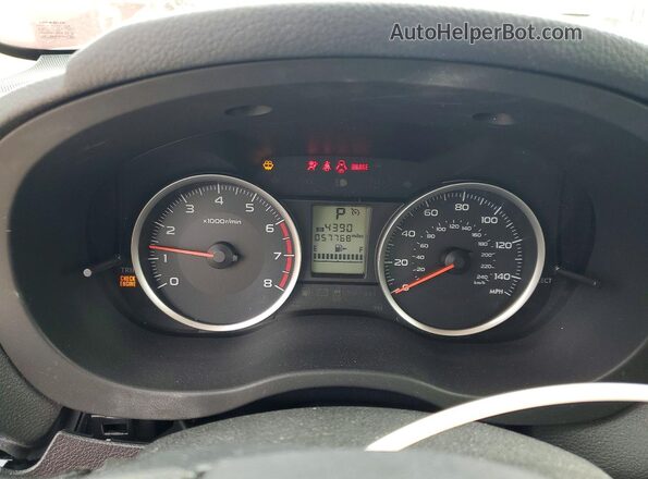 JF2SJABC2HH576061 2017 SUBARU FORESTER Черный Вид щитка приборов