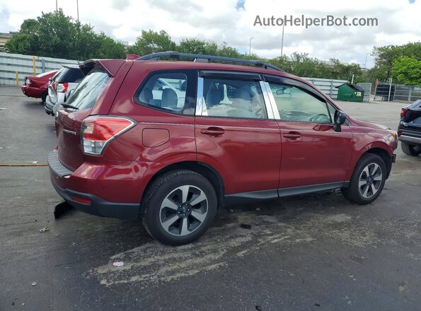 JF2SJABC2JH469419 2018 SUBARU FORESTER Красный Задняя правая четверть