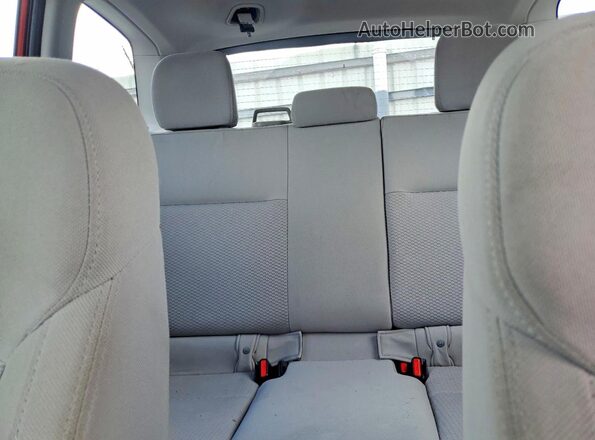 JF2SJABC2JH469419 2018 SUBARU FORESTER Красный Вид задних сидений