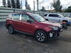 2018 Subaru Forester 2.5i Красный vin: JF2SJABC2JH469419