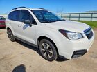 2018 Subaru Forester 2.5i Белый vin: JF2SJABC2JH568872