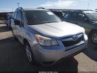 2016 Subaru Forester 2.5i Серебряный vin: JF2SJABC3GH520743