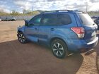 2017 Subaru Forester 2.5i Синий vin: JF2SJABC3HH494873