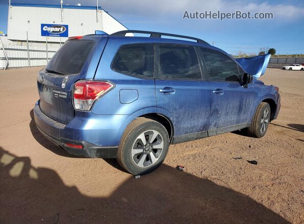JF2SJABC3HH494873 2017 SUBARU FORESTER Синий Задняя правая четверть