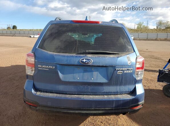 JF2SJABC3HH494873 2017 SUBARU FORESTER Синий Вид сзади
