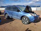2017 Subaru Forester 2.5i Синий vin: JF2SJABC3HH494873