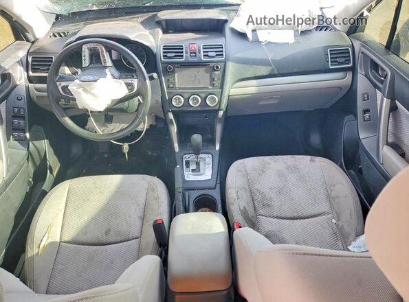 JF2SJABC3HH494873 2017 SUBARU FORESTER Синий Вид панели приборов