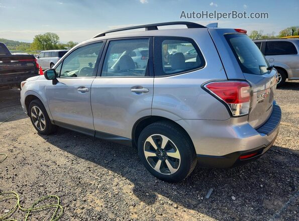 JF2SJABC3HH540654 2017 SUBARU FORESTER Silver Задня ліва чверть