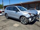 2018 Subaru Forester 2.5i Silver vin: JF2SJABC3JH588337