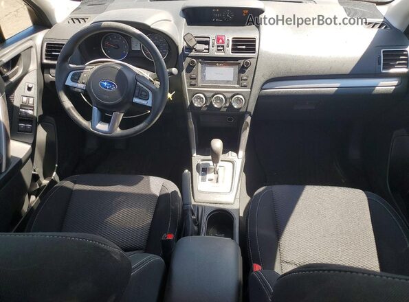 JF2SJABC3JH588337 2018 SUBARU FORESTER Silver Vista del salpicadero