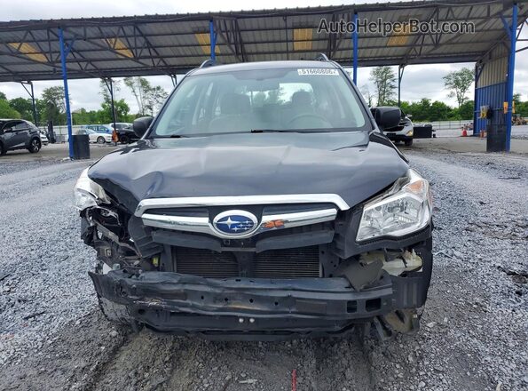 JF2SJABC4GH403785 2016 SUBARU FORESTER Угольный Вид спереди