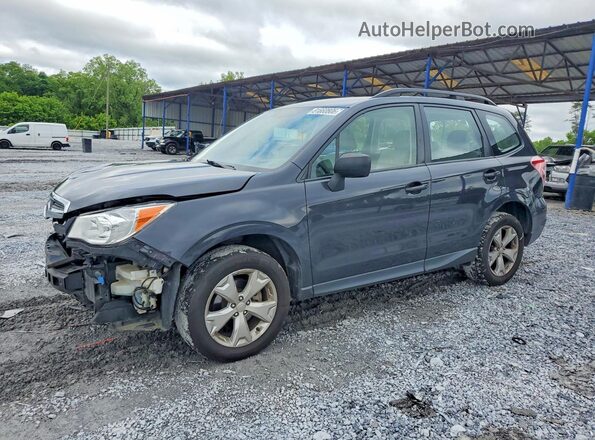 JF2SJABC4GH403785 2016 SUBARU FORESTER Угольный Передняя левая четверть